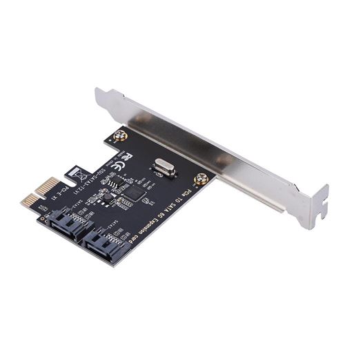 Carte PCI-E Cartes d'extension PCI Express vers SATA 3.0 SATA III 6 Gbit / s à 2 ports