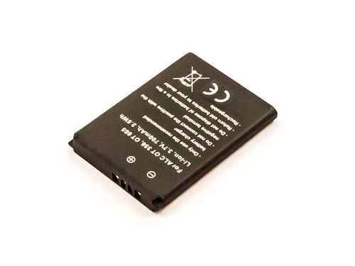Battery ALC OT 356, OT 665, Li-ion, 3,7V, 700mAh, 2,6Wh