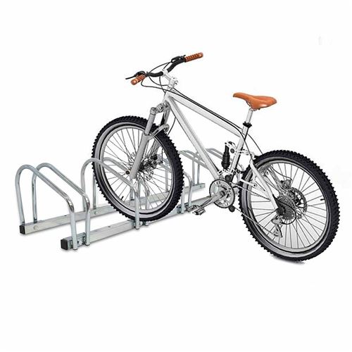 Todeco - Fietsenrek, Fietsenstalling, Geschikt voor 5 fietsen, Grootte: 132 x 32 x 26 cm