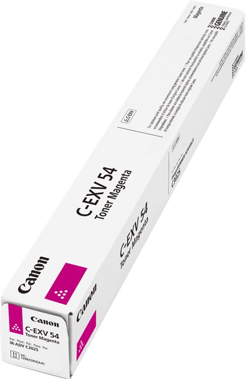 Canon 1396C2 approprié pour IRC3025I Toner magenta CEXV54 85 Pages