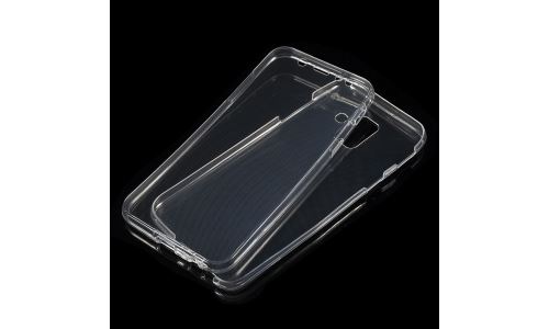 Coque fine et souple avant-arrière transparent Galaxy A6