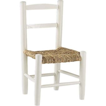 Hetre Naturel Blanchi Petite Chaise Bois Pour Enfant