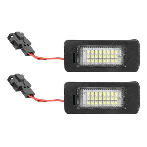 Lampe témoin de plaque d'immatriculation LED convient pour le remplacement de Audi A1 A4 A5 A6 A7 4G0943021