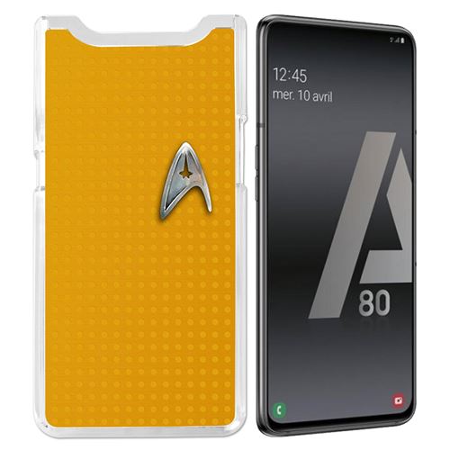 Coque pour Samsung Galaxy A80 / A90 -  Star Trek Jaune