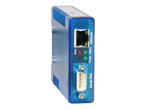 W&T Com-Server ++ - Apparaatserver - 100Mb LAN, RS-232, RS-422, RS-485 monteerbaar op rails