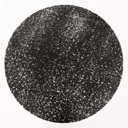Set de table (0) 38 cm pvc tortilla Noir