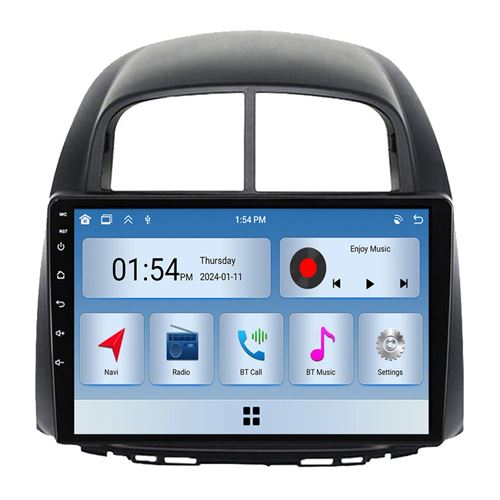 Autoradio RoverOne® Bluetooth CarPlay 2 Din 6Go RAM 128Go ROM pour Toyota Passo Daihatsu Boon Sirion for Subaru Justy Perodua