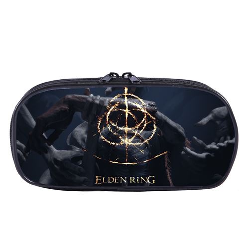Trousse à crayon Elden Ring pour Garçon et Filles (PC5642) 21x10x5 cm Noir