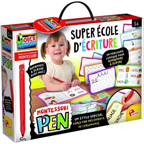 Non Communiqué Stylo Ergonomique - Montessori Pen Super Ecole D'écriture - Lisciani