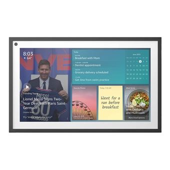 Amazon Echo Show 15 - Affichage intelligent - LCD de 15,6" - sans fil - Wi-Fi, Bluetooth - 1