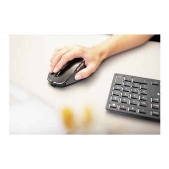 CHERRY DW 3000 - Ensemble Clavier Et Souris - Sans Fil - 2.4 GHz - Pan Nordic - Noir - Ensemble