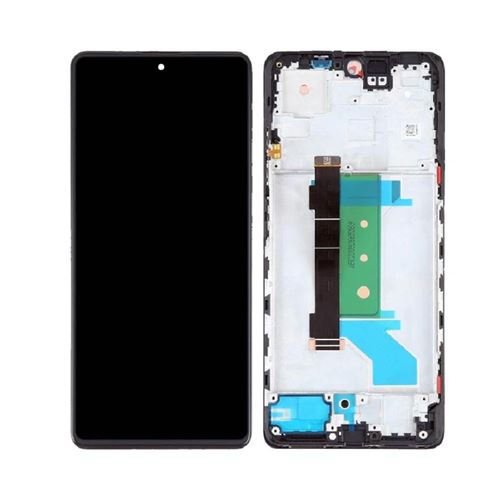 Ecran LCD et Vitre Tactile Premium avec Châssis Noir pour Redmi Note 12 Pro+ 5G