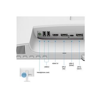 Écran BENQ GW2486TC - 24' Full HD 100Hz (Blanc)