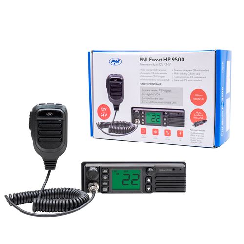 Radio CB PNI Escort HP 9500, ASQ, VOX, Scan, 4W