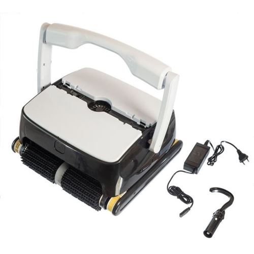 Ubbink Poolroboter "RobotClean Accu XL Pro" akkubetrieben, für Reinigung von Boden, Wand und Wasserstandslinie