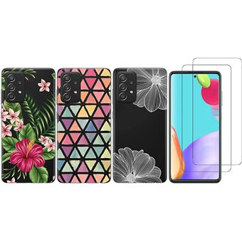 Coque Gel Fantaisie + 2 Protections écran Verre Trempé Pour IPhone 12/12 Pro - Neuf