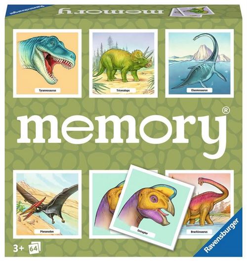 Non Communiqué Vert Grand Memory - Dinosaures