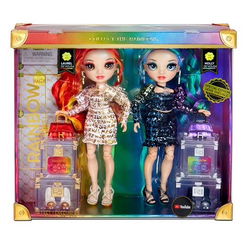 Poupée Rainbow High série spéciale Laurel and Holly