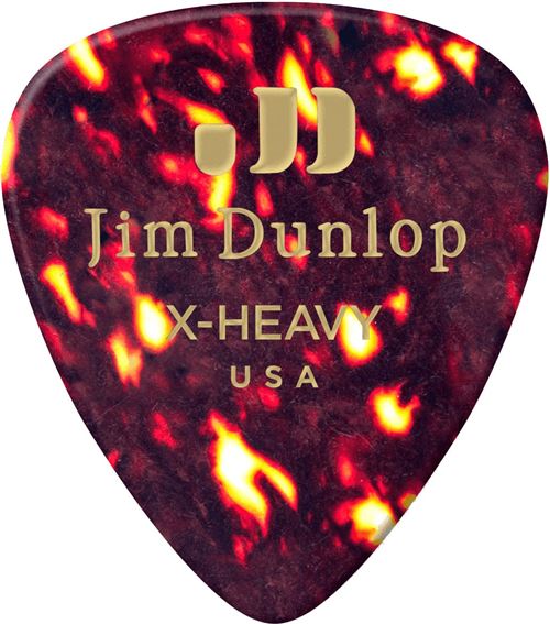 Non Communiqué Médiators Jim Dunlop Specialty Écaille Player's Pack De 12 X-Heavy