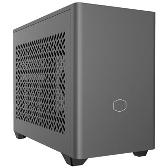 COOLER MASTER Le boîtier Mini Tour Mini ITX Cooler Master NR200P Max V2 avec panneau vitré/grille (Noir) est un concentré de design et de fonctionnalités pour les passionnés de configuration informatique. Conçu par la célèbre marque Cooler Master, - 1