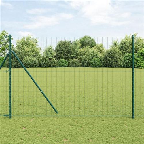 VIDAXL - Clôture Euro - 1,6 x 10 m - Verte - Image 2