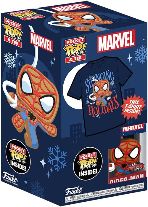 Pocket Pop! & Tee - Spider-man (gb) - L(kd) - Autres vêtements goodies -  Achat & prix