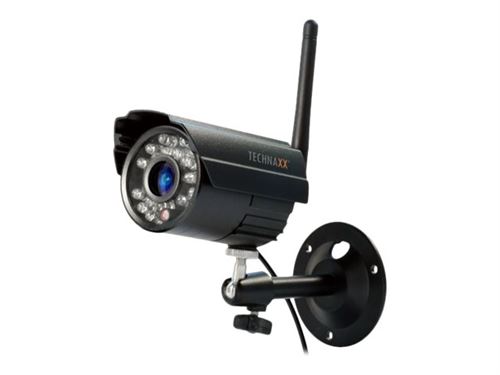 Technaxx TX-28 - Caméra de surveillance réseau - extérieur - Etanche - couleur (Jour et nuit) - 420 TVL - audio - sans fil - Wi-Fi