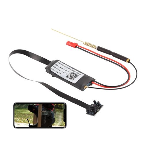 Yonis Noir Mini Caméra De Surveillance Fhd Dvr Android Ios Wifi Vision Nocturne + Micro Sd 32 Go - Image 3