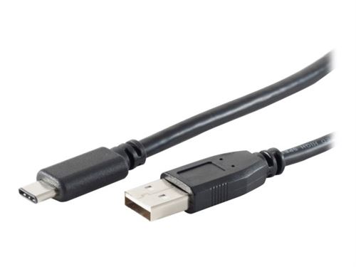 Jou Jye Computer CC 333 - Câble USB - USB-C (M) pour USB (M) - USB 3.1 - 1 m - noir