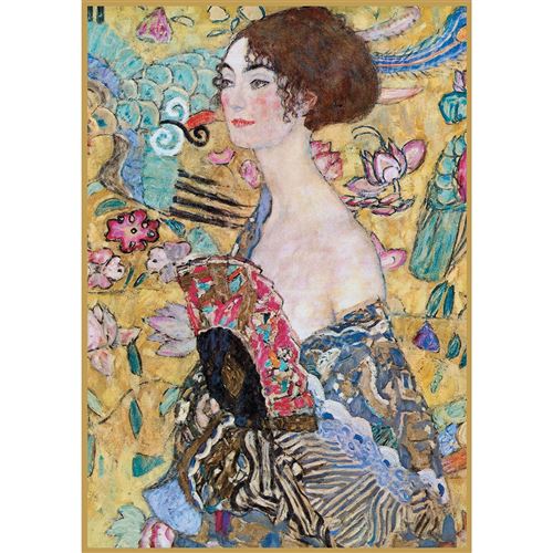 Puzzle Piatnik Klimt Dame à l'éventail 1000 pièces