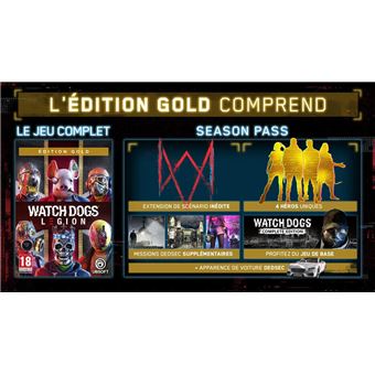 Watch Dogs Legion Edition Gold PS5