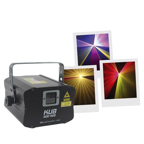 Laser Multicolore BoomTone DJ KUB 500 RGB