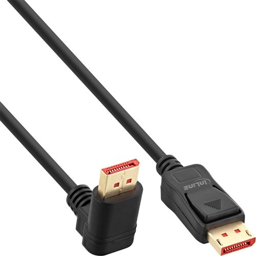 InLine - Câble DisplayPort 8K UHD-2 - Orienté vers le haut - 8m - Noir - Image 4
