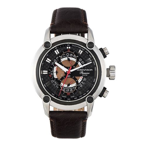 Romanson Premier PL2642HM1DA32W Montre Hommes Chronographe Montre