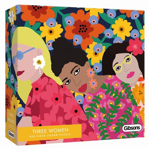 Puzzle 500 pcs THREE WOMEN GIBSONS Carton Multicolore