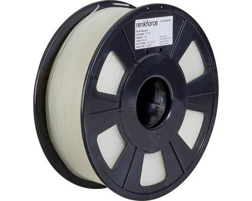 Renkforce RF-4511200 Filament PLA 1.75 mm 1000 g transparent