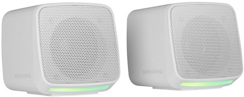 Mars Gaming MS-PRO RGB Flow Enceintes avec boîtier de commande 10W Blanc - Image 2