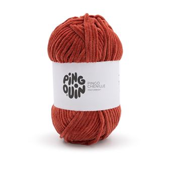 Pingo Chenille Gomitolo Di Filato Vellutato 100g - Certificato Oeko-Tex - Per Copertine E Pupazzi