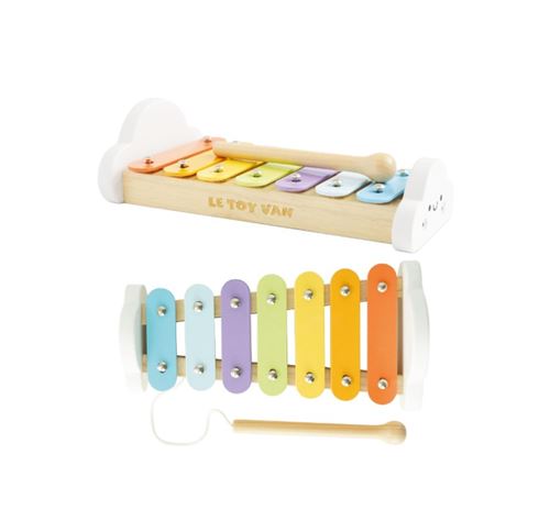 Non Communiqué Jaune Xylophone Arc-En-Ciel En Bois