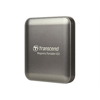 Transcend ESD420 - SSD - 2 To - externe (portable) - USB 3.2 Gen 2x2 (USB-C connecteur) - gris de fer - 1