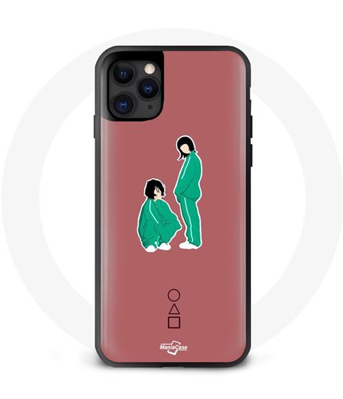 Coque Iphone 11 pro série Squid Game Ji Yeong No 240 AND Kang Sae Byeok No 067 Maniacase