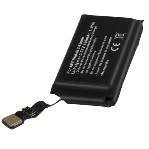 Batterie de Remplacement pour Watch 2 42mm Li-Polymer 3,77V 330mAh 1,2Wh Noir