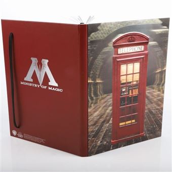 Harry potter Carnet 3D ministere de la magie