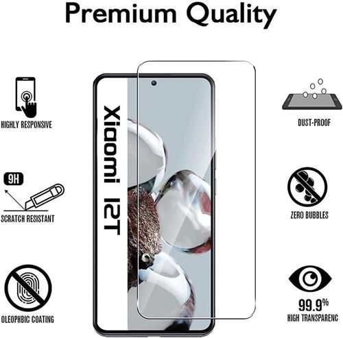 Mobigear Premium - Xiaomi 12 Pro Verre trempé Protection d'écran