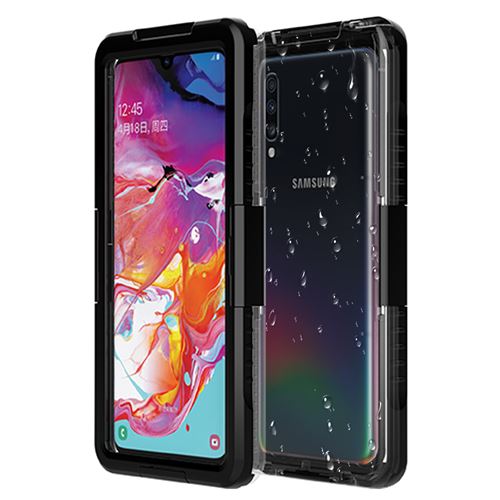 Coque Pour Samsung Galaxy S22 Frusde étanche Etui de protection Complète-Noir