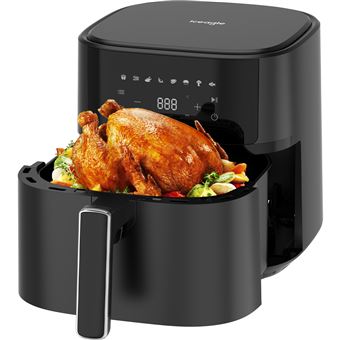 Iceagle Friteuse sans Huile XL 6,5L Friteuse à Air Chaud Air Fryer 1700W, 8 Programmes - 1