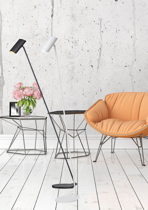 Lucide HESTER - Lampadaire - GU10 - Noir