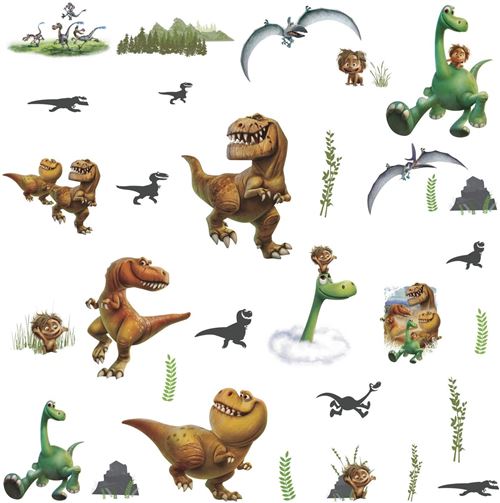 RoomMates stickers muraux The Good Dinosaur vinyle 32 pièces