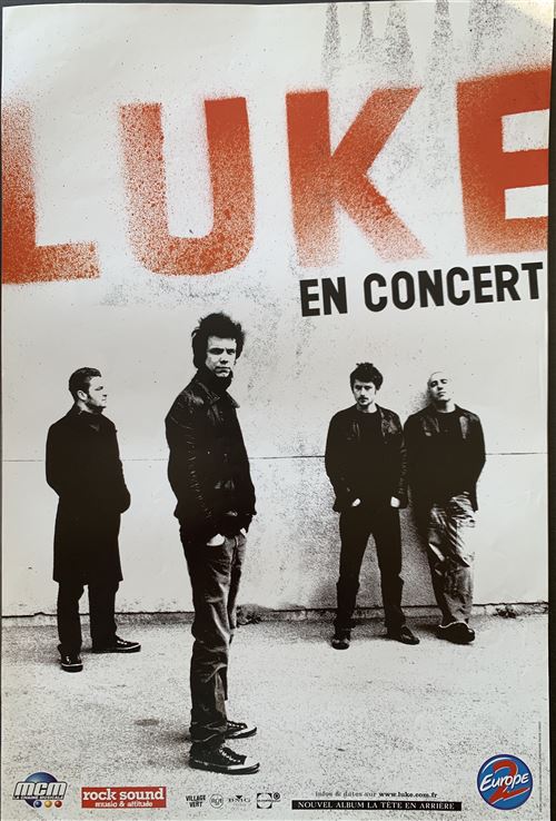 LUKE - En Concert - 40x60cm - Affiche