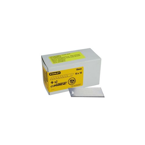 STANLEY 10x10 lames de cutters 18mm